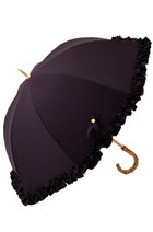【その他のブランド/Other】の長傘 M/フリル(55cm) 人気、トレンドファッション・服の通販 founy(ファニー) ファッション Fashion レディースファッション Fashion for Women レイングッズ・傘・晴雨兼用傘 Umbrellas & Rain Gear エレガント 上品 Elegant 傘 Umbrella, Parasol チェック Check, Plaid, Tartan 時計 Watch, Wristwatch 人気 Popular, Best Seller ハンカチ Handkerchief, Hanky バランス Balance, Style Balance フリル Frill, Ruffle thumbnail ダークパープル(DPU)|ID: prp329100004936729 ipo3291000000037044612