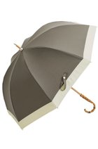 【その他のブランド/Other】の長傘 M/バイカラー(55cm) 人気、トレンドファッション・服の通販 founy(ファニー) ファッション Fashion レディースファッション Fashion for Women レイングッズ・傘・晴雨兼用傘 Umbrellas & Rain Gear 傘 Umbrella, Parasol チェック Check, Plaid, Tartan 時計 Watch, Wristwatch 人気 Popular, Best Seller ハンカチ Handkerchief, Hanky フリル Frill, Ruffle 再入荷 Restock / Back in Stock おすすめ Recommended / Our Picks エレガント 上品 Elegant thumbnail Dグレー・アイボリー(DGY/IV)|ID: prp329100004936733 ipo3291000000037044633