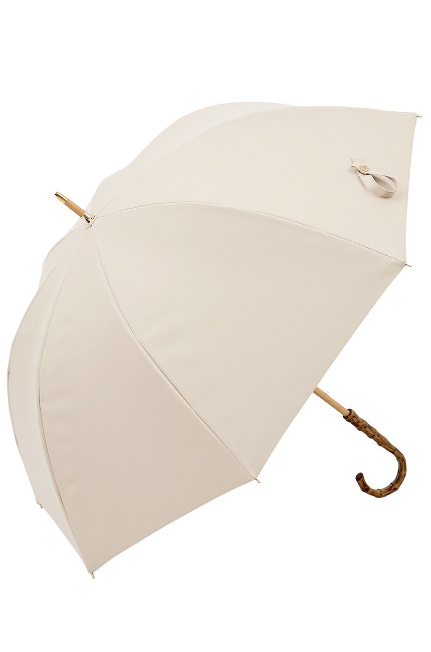 【その他のブランド/Other】の長傘 M/ワンカラー(55cm) インテリア・キッズ・メンズ・レディースファッション・服の通販 founy(ファニー) 　ファッション　Fashion　レディースファッション　Fashion for Women　レイングッズ・傘・晴雨兼用傘　Umbrellas & Rain Gear　傘　Umbrella, Parasol　シンプル　Simple, Minimal　チェック　Check, Plaid, Tartan　定番　Standard, Basic Item　時計　Watch, Wristwatch　人気　Popular, Best Seller　ハンカチ　Handkerchief, Hanky　フリル　Frill, Ruffle　ベーシック　Basic, Essential　エレガント 上品　Elegant　ベージュ(BE)|ID: prp329100004936735 ipo3291000000037044642