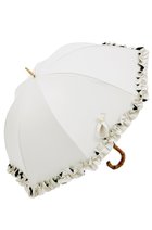 【その他のブランド/Other】の長傘 S/フリル(50cm) 人気、トレンドファッション・服の通販 founy(ファニー) ファッション Fashion レディースファッション Fashion for Women レイングッズ・傘・晴雨兼用傘 Umbrellas & Rain Gear 傘 Umbrella, Parasol チェック Check, Plaid, Tartan 時計 Watch, Wristwatch 人気 Popular, Best Seller ハンカチ Handkerchief, Hanky バランス Balance, Style Balance フリル Frill, Ruffle エレガント 上品 Elegant thumbnail アイボリー(IV)|ID: prp329100004936737 ipo3291000000037044666