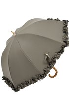 【その他のブランド/Other】の長傘 S/フリル(50cm) 人気、トレンドファッション・服の通販 founy(ファニー) ファッション Fashion レディースファッション Fashion for Women レイングッズ・傘・晴雨兼用傘 Umbrellas & Rain Gear 傘 Umbrella, Parasol チェック Check, Plaid, Tartan 時計 Watch, Wristwatch 人気 Popular, Best Seller ハンカチ Handkerchief, Hanky バランス Balance, Style Balance フリル Frill, Ruffle エレガント 上品 Elegant thumbnail ダークグレー(DGY)|ID: prp329100004936737 ipo3291000000037044671