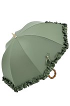 【アントゥーレ/untule】の長傘 S/フリル(50cm) オリーブ(OLV)|ID: prp329100004936737 ipo3291000000037172322