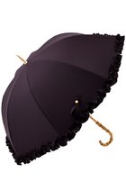 【アントゥーレ/untule】の長傘 S/フリル(50cm) ダークパープル(DPU)|ID: prp329100004936737 ipo3291000000037172328