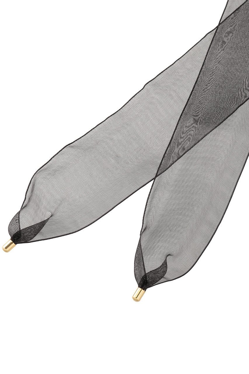 【メゾンスペシャル/MAISON SPECIAL】のUtopia Scarf Necklace/ユートピアスカーフネックレス 人気、トレンドファッション・服の通販 founy(ファニー) 　ファッション　Fashion　レディースファッション　Fashion for Women　ジュエリー　Jewelry　ネックレス　Necklaces & Pendants　オーガンジー　Organza Fabric　スカーフ　Scarf, Neckwear　デコルテ　Décolleté, Neckline　ドッキング　Docking, Mixed Material　ネックレス　Necklace, Pendant Necklace　メタリック　Metallic, Shiny Finish　ラグジュアリー　Luxury, Elegant　other-4|ID: prp329100004936749 ipo3291000000037044771