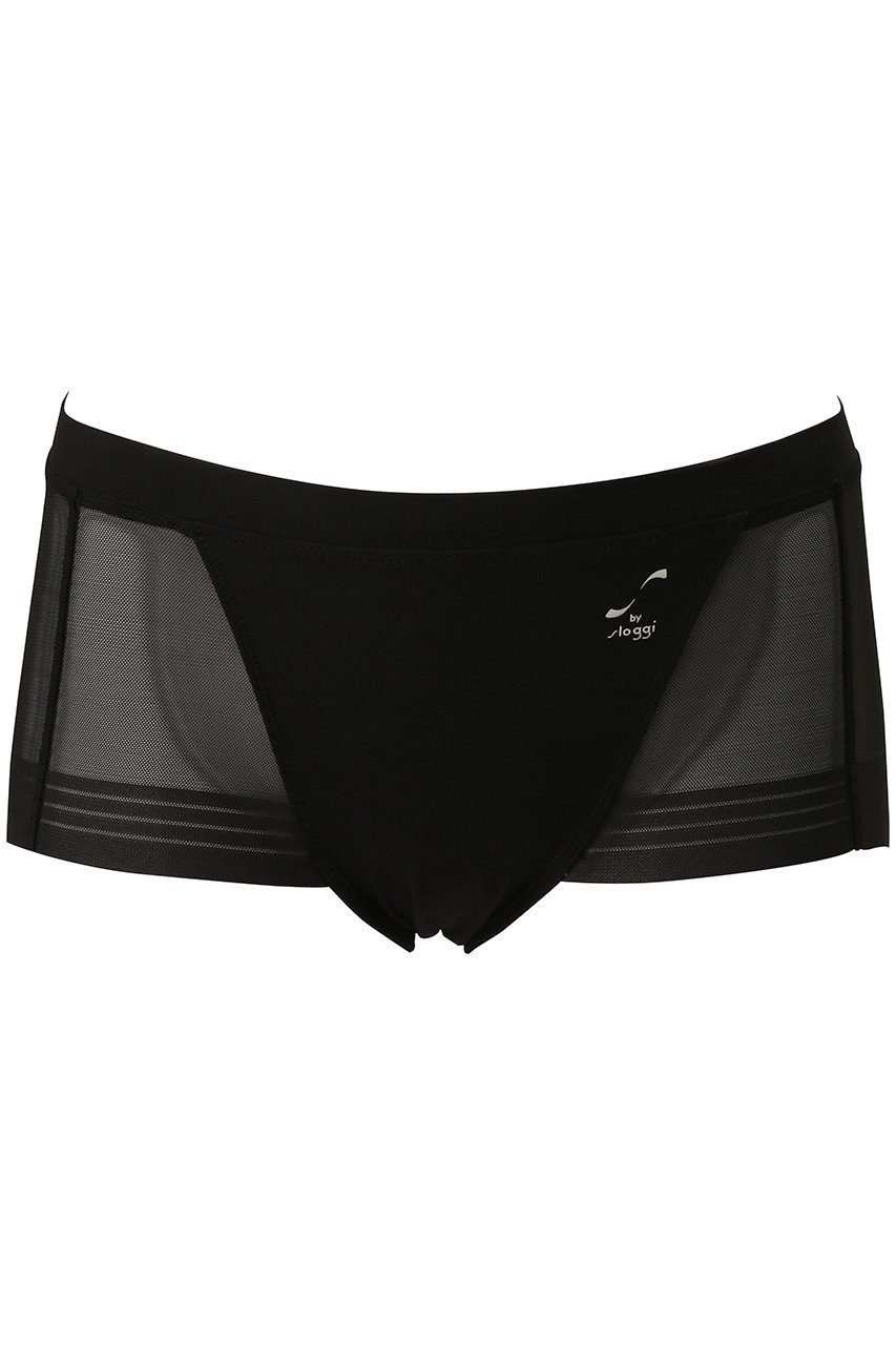 【エス バイ スロギー/S by sloggi】のエス バイ スロギー シアー ヒップスター インテリア・キッズ・メンズ・レディースファッション・服の通販 founy(ファニー) 　ファッション　Fashion　レディースファッション　Fashion for Women　下着・ランジェリー　Lingerie & Intimates　ショーツ・ランジェリー用ボトムス　Panties / Briefs / Lingerie Bottoms　インナー　Innerwear　シアー　Sheer, See-Through　ショーツ　Shorts, Short Pants　シルバー　Silver, Metallic Silver　ストライプ　Stripe, Striped Pattern　スマート　Smart, Elegant　フラット　Flat, Flat Shoes　メッシュ　Mesh, Net Fabric　ランジェリー　Lingerie, Intimate Wear　ブラック|ID: prp329100004936762 ipo3291000000037044829