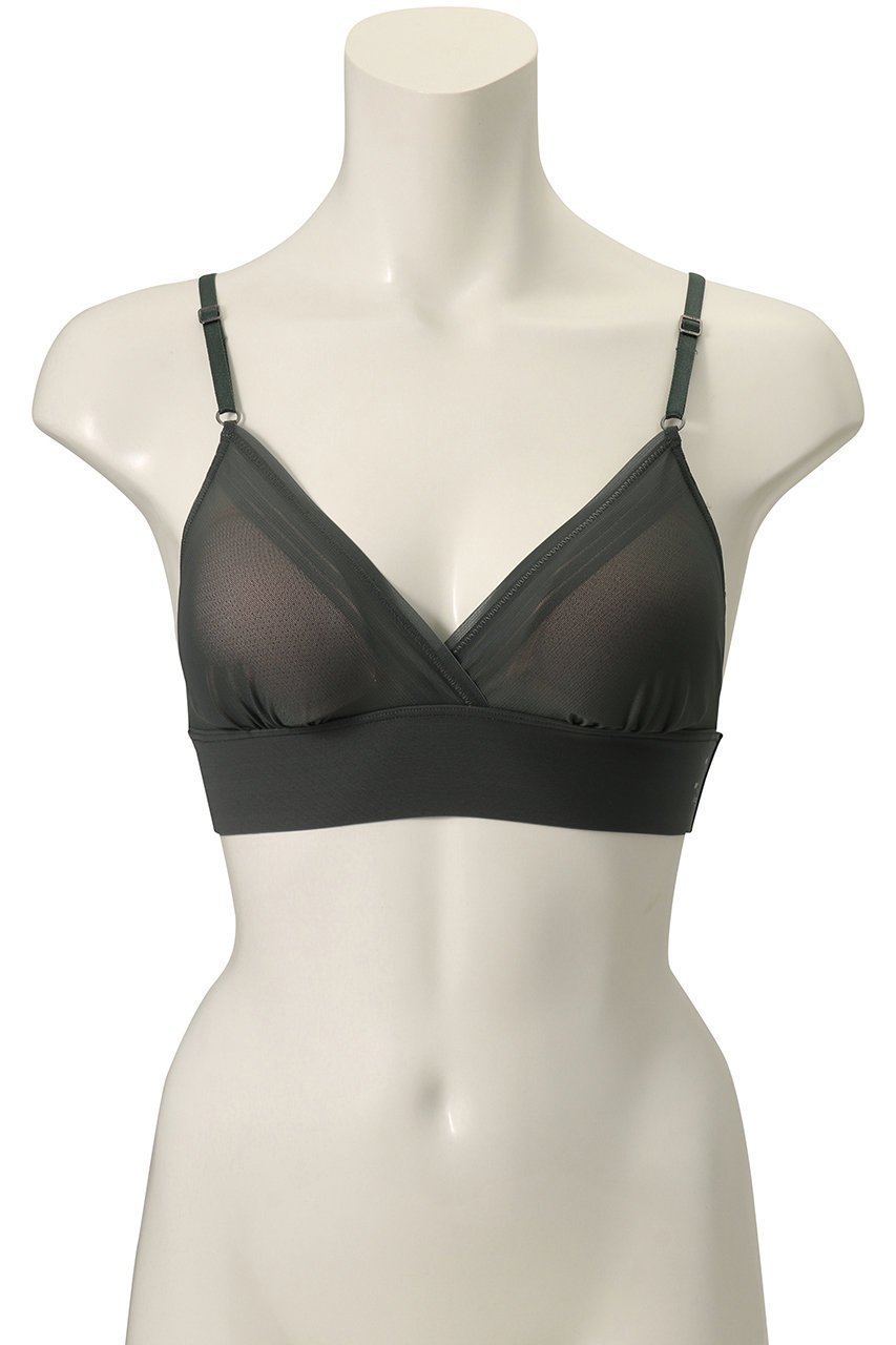 【エス バイ スロギー/S by sloggi】のエス バイ スロギー シアー ブラレット 人気、トレンドファッション・服の通販 founy(ファニー) 　ファッション　Fashion　レディースファッション　Fashion for Women　下着・ランジェリー　Lingerie & Intimates　その他ランジェリー・インナーアイテム　Other Lingerie / Intimates　インナー　Innerwear　シアー　Sheer, See-Through　シルバー　Silver, Metallic Silver　ストライプ　Stripe, Striped Pattern　スマート　Smart, Elegant　フラット　Flat, Flat Shoes　ブラジャー　Bra, Lingerie　メッシュ　Mesh, Net Fabric　ラップ　Wrap, Wrap Design　ランジェリー　Lingerie, Intimate Wear　other-2|ID: prp329100004936764 ipo3291000000037044848