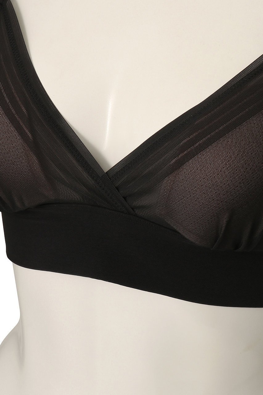 【エス バイ スロギー/S by sloggi】のエス バイ スロギー シアー ブラレット 人気、トレンドファッション・服の通販 founy(ファニー) 　ファッション　Fashion　レディースファッション　Fashion for Women　下着・ランジェリー　Lingerie & Intimates　その他ランジェリー・インナーアイテム　Other Lingerie / Intimates　インナー　Innerwear　シアー　Sheer, See-Through　シルバー　Silver, Metallic Silver　ストライプ　Stripe, Striped Pattern　スマート　Smart, Elegant　フラット　Flat, Flat Shoes　ブラジャー　Bra, Lingerie　メッシュ　Mesh, Net Fabric　ラップ　Wrap, Wrap Design　ランジェリー　Lingerie, Intimate Wear　other-4|ID: prp329100004936764 ipo3291000000037044850