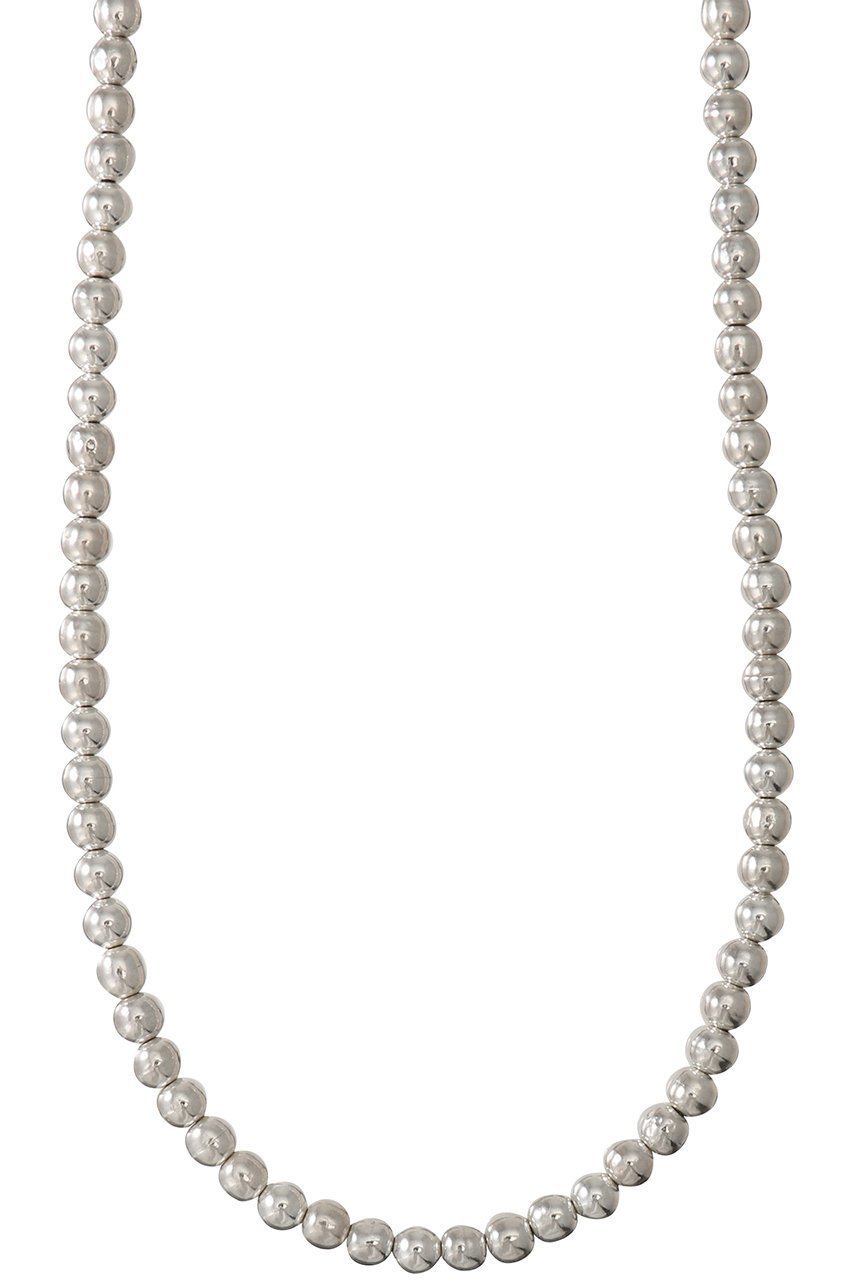 【エリッカ ニコラス ビゲイ/ERICKA NICOLAS BEGAY】の6mm ナバホパール ネックレス(45㎝) インテリア・キッズ・メンズ・レディースファッション・服の通販 founy(ファニー) 　ファッション　Fashion　レディースファッション　Fashion for Women　ジュエリー　Jewelry　ネックレス　Necklaces & Pendants　おすすめ　Recommended / Our Picks　シルバー　Silver, Metallic Silver　ジュエリー　Jewelry, Accessories　ネックレス　Necklace, Pendant Necklace　パール　Pearl, Pearl Accent　プレート　Plate, Dish　定番　Standard, Basic Item　シャイニー|ID: prp329100004936766 ipo3291000000037044865