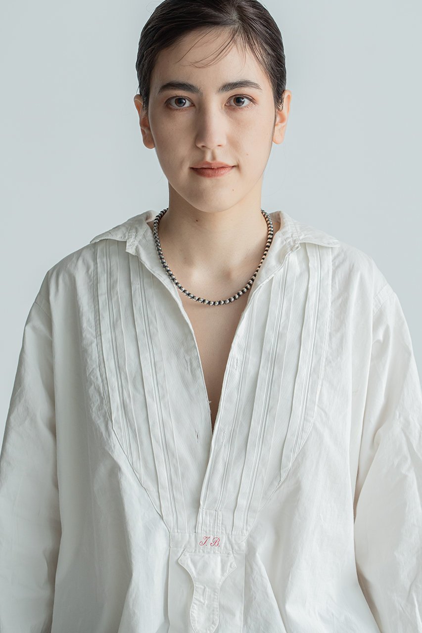 【エリッカ ニコラス ビゲイ/ERICKA NICOLAS BEGAY】の6mm ナバホパール ネックレス(45㎝) 人気、トレンドファッション・服の通販 founy(ファニー) 　ファッション　Fashion　レディースファッション　Fashion for Women　ジュエリー　Jewelry　ネックレス　Necklaces & Pendants　おすすめ　Recommended / Our Picks　シルバー　Silver, Metallic Silver　ジュエリー　Jewelry, Accessories　ネックレス　Necklace, Pendant Necklace　パール　Pearl, Pearl Accent　プレート　Plate, Dish　定番　Standard, Basic Item　other-3|ID: prp329100004936766 ipo3291000000037044868