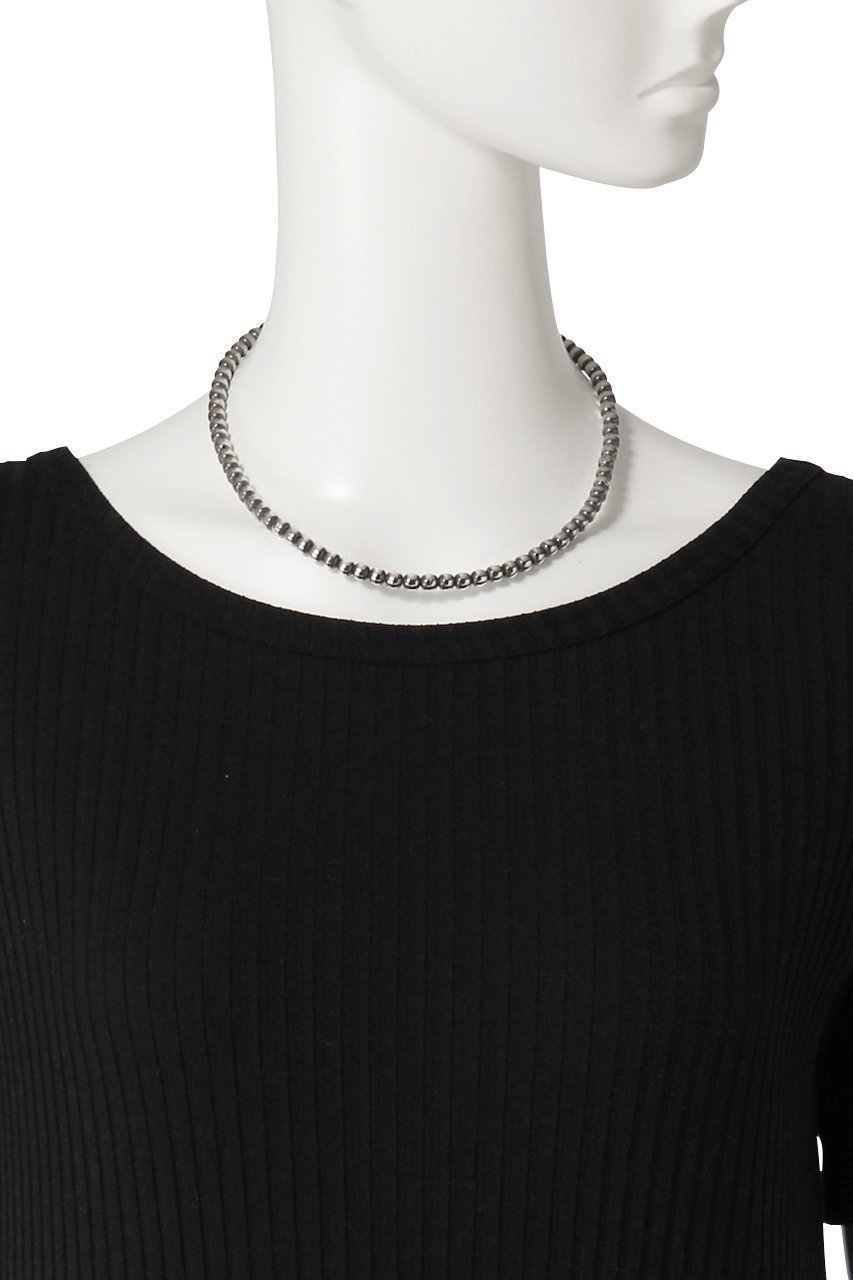 【エリッカ ニコラス ビゲイ/ERICKA NICOLAS BEGAY】の6mm ナバホパール ネックレス(45㎝) 人気、トレンドファッション・服の通販 founy(ファニー) 　ファッション　Fashion　レディースファッション　Fashion for Women　ジュエリー　Jewelry　ネックレス　Necklaces & Pendants　おすすめ　Recommended / Our Picks　シルバー　Silver, Metallic Silver　ジュエリー　Jewelry, Accessories　ネックレス　Necklace, Pendant Necklace　パール　Pearl, Pearl Accent　プレート　Plate, Dish　定番　Standard, Basic Item　other-5|ID: prp329100004936766 ipo3291000000037044870