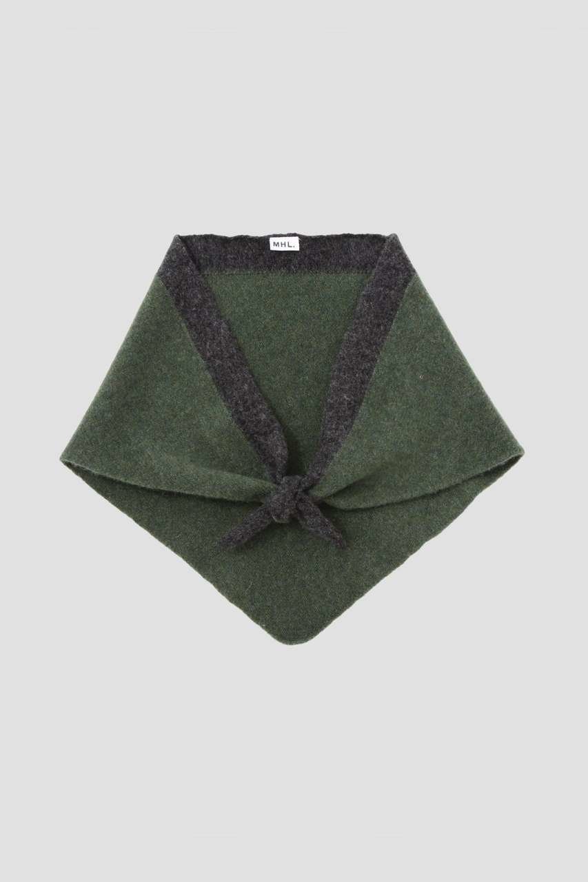 【マーガレットハウエル/MARGARET HOWELL】のMHL TIPPED SCOUT SCARF インテリア・キッズ・メンズ・レディースファッション・服の通販 founy(ファニー) 　ファッション　Fashion　レディースファッション　Fashion for Women　ストール　Soft & Warm Scarves　マフラー・スヌード / 冬小物の定番　Scarves & Mufflers　コンパクト　Compact, Small Size　スカーフ　Scarf, Neckwear　ストール　Stole, Wrap　マフラー　Scarf, Muffler　冬　Winter / This Winter　定番　Standard, Basic Item　グリーン|ID: prp329100004936809 ipo3291000000037045174