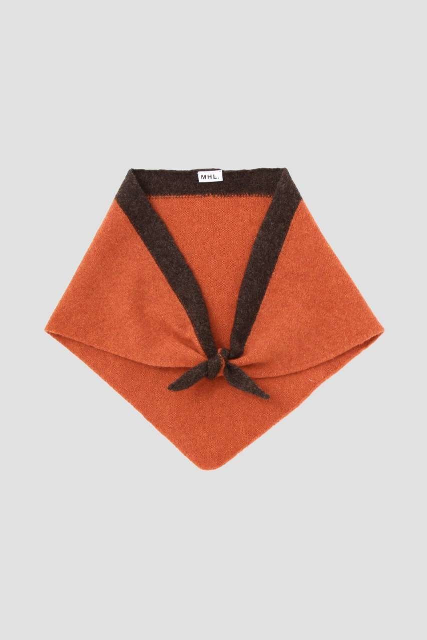 【マーガレットハウエル/MARGARET HOWELL】のMHL TIPPED SCOUT SCARF インテリア・キッズ・メンズ・レディースファッション・服の通販 founy(ファニー) 　ファッション　Fashion　レディースファッション　Fashion for Women　ストール　Soft & Warm Scarves　マフラー・スヌード / 冬小物の定番　Scarves & Mufflers　コンパクト　Compact, Small Size　スカーフ　Scarf, Neckwear　ストール　Stole, Wrap　マフラー　Scarf, Muffler　冬　Winter / This Winter　定番　Standard, Basic Item　オレンジ|ID: prp329100004936809 ipo3291000000037045175