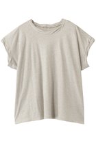 【ナナデコール/nanadecor】のファインニットツイストTシャツ ライトグレー|ID: prp329100004936819 ipo3291000000037197349