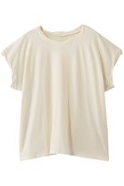 【ナナデコール/nanadecor】のファインニットツイストTシャツ ナチュラル|ID: prp329100004936819 ipo3291000000037197350