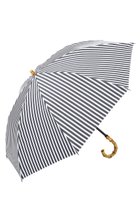 【アントゥーレ/untule】の2段2WAY 折りたたみ日傘/ストライプ(50cm) ネイビー(NV)|ID: prp329100004936842 ipo3291000000037172695