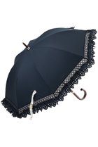 【ポロラルフローレン/POLO RALPH LAUREN】の【晴雨兼用】長傘エンブフリル ネイビーブルー|ID: prp329100004936845 ipo3291000000037045452
