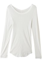 【プリスティン/PRISTINE】のフロストテレコ長袖PO ホワイト|ID: prp329100004936866 ipo3291000000037045604