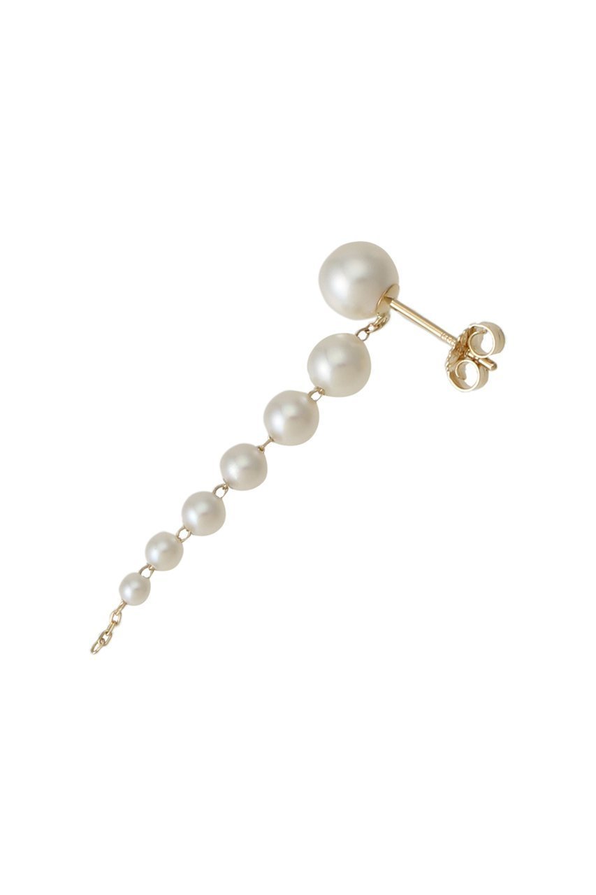 【ミズキ/MIZUKI】のSBE357 ショートカスケードパールピアス 人気、トレンドファッション・服の通販 founy(ファニー) 　ファッション　Fashion　レディースファッション　Fashion for Women　ジュエリー　Jewelry　ファッションリング　Fashion Rings　イヤリング・フープ・ドロップタイプ　Hoop, Drop & Clip Earrings　イヤリング　Earrings　グラデーション　Gradient, Ombre　チェーン　Chain, Chain Strap　パール　Pearl, Pearl Accent　エレガント 上品　Elegant　再入荷　Restock / Back in Stock　other-4|ID: prp329100004936873 ipo3291000000037045652