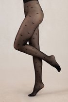 【ブルーフォレ/BLEUFORET】の4122 HEARTS 30デニール ストッキング ブラック|ID: prp329100004936877 ipo3291000000037045678