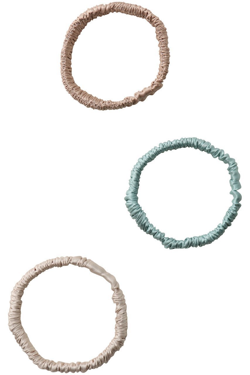 【フートーキョー/Foo Tokyo】のシルクシュシュゴムセット インテリア・キッズ・メンズ・レディースファッション・服の通販 founy(ファニー) 　ファッション　Fashion　レディースファッション　Fashion for Women　シュシュ&ヘアアクセ/ヘアアレンジ　Scrunchies & Hair Accessories　アクセサリー　Fashion Accessories　ギフト プレゼント　Gift / Present　シルク　Silk, 100% Silk　フェミニン　Feminine, Girly　セレニティ|ID: prp329100004936900 ipo3291000000037045820