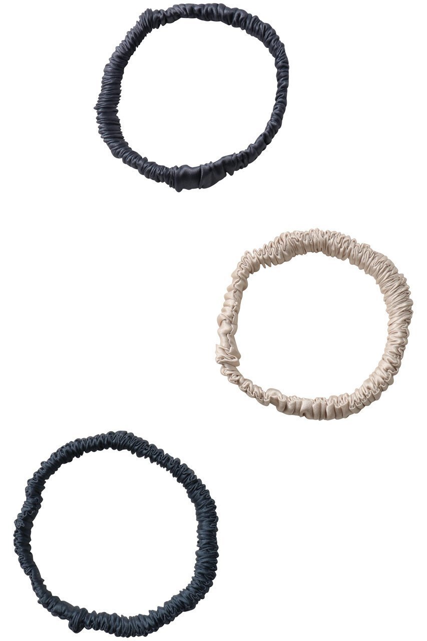 【フートーキョー/Foo Tokyo】のシルクシュシュゴムセット インテリア・キッズ・メンズ・レディースファッション・服の通販 founy(ファニー) 　ファッション　Fashion　レディースファッション　Fashion for Women　シュシュ&ヘアアクセ/ヘアアレンジ　Scrunchies & Hair Accessories　アクセサリー　Fashion Accessories　ギフト プレゼント　Gift / Present　シルク　Silk, 100% Silk　フェミニン　Feminine, Girly　ダスク|ID: prp329100004936900 ipo3291000000037045821