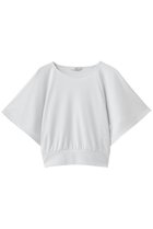 【ジュリエ/Julier】のフロウスムースショートトップス 人気、トレンドファッション・服の通販 founy(ファニー) ファッション Fashion レディースファッション Fashion for Women トップス・カットソー Cut & Sew Tops スポーツウェア Functional & Stylish Sportswear スポーツ トップス Athletic Tops / Workout Tops / Training Shirts コンパクト Compact, Small Size スポーツ Sports, Activewear スリーブ Sleeve, Long Sleeve / Short Sleeve フィット Fit, Slim Fit フェミニン Feminine, Girly フレア Flare, Flared thumbnail オフホワイト|ID: prp329100004936913 ipo3291000000037045916