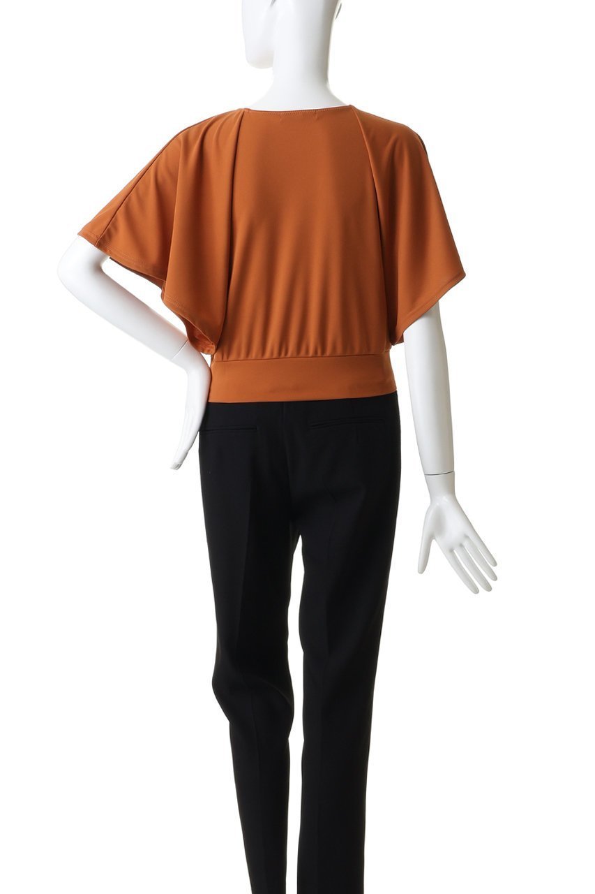 【ジュリエ/Julier】のフロウスムースショートトップス 人気、トレンドファッション・服の通販 founy(ファニー) 　ファッション　Fashion　レディースファッション　Fashion for Women　トップス・カットソー　Cut & Sew Tops　スポーツウェア　Functional & Stylish Sportswear　スポーツ トップス　Athletic Tops / Workout Tops / Training Shirts　コンパクト　Compact, Small Size　スポーツ　Sports, Activewear　スリーブ　Sleeve, Long Sleeve / Short Sleeve　フィット　Fit, Slim Fit　フェミニン　Feminine, Girly　フレア　Flare, Flared　other-4|ID: prp329100004936913 ipo3291000000037045921