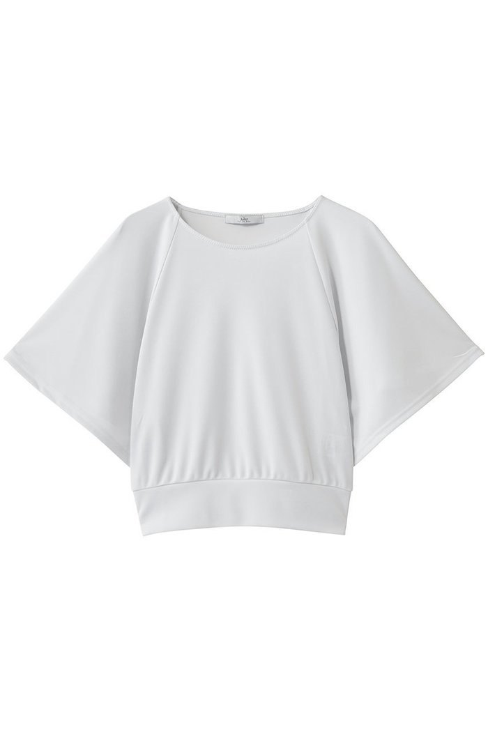 【ジュリエ/Julier】のフロウスムースショートトップス インテリア・キッズ・メンズ・レディースファッション・服の通販 founy(ファウニー) https://founy.com/ ファッション Fashion レディースファッション Fashion for Women トップス・カットソー Cut & Sew Tops スポーツウェア Functional & Stylish Sportswear スポーツ トップス Athletic Tops / Workout Tops / Training Shirts コンパクト Compact, Small Size スポーツ Sports, Activewear スリーブ Sleeve, Long Sleeve / Short Sleeve フィット Fit, Slim Fit フェミニン Feminine, Girly フレア Flare, Flared |ID: prp329100004936913 ipo3291000000037196229