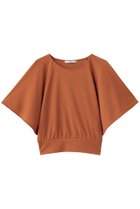 【ジュリエ/Julier】のフロウスムースショートトップス レンガ|ID: prp329100004936913 ipo3291000000037196234
