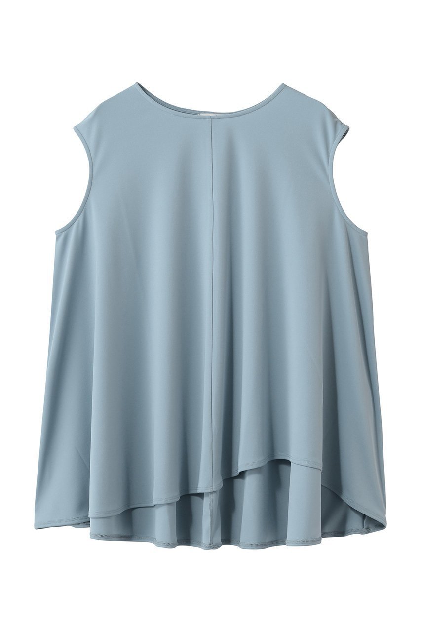 【ジュリエ/Julier】のフロウムースフレアプルオーバー インテリア・キッズ・メンズ・レディースファッション・服の通販 founy(ファニー) 　ファッション　Fashion　レディースファッション　Fashion for Women　トップス・カットソー　Cut & Sew Tops　カジュアルプルオーバー・ニットトップス　Pullovers & Knit Tops / Casual Pullovers　スポーツウェア　Functional & Stylish Sportswear　スポーツ トップス　Athletic Tops / Workout Tops / Training Shirts　アシンメトリー　Asymmetrical Style　スポーツ　Sports, Activewear　スリーブ　Sleeve, Long Sleeve / Short Sleeve　フェミニン　Feminine, Girly　フレア　Flare, Flared　フレンチ　French, French Style　エレガント 上品　Elegant　ブルー|ID: prp329100004936914 ipo3291000000037045925