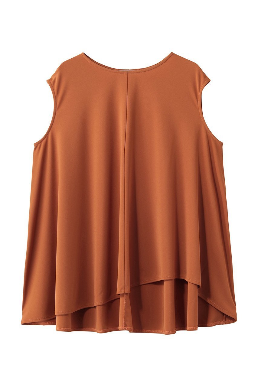 【ジュリエ/Julier】のフロウムースフレアプルオーバー インテリア・キッズ・メンズ・レディースファッション・服の通販 founy(ファニー) 　ファッション　Fashion　レディースファッション　Fashion for Women　トップス・カットソー　Cut & Sew Tops　カジュアルプルオーバー・ニットトップス　Pullovers & Knit Tops / Casual Pullovers　スポーツウェア　Functional & Stylish Sportswear　スポーツ トップス　Athletic Tops / Workout Tops / Training Shirts　アシンメトリー　Asymmetrical Style　スポーツ　Sports, Activewear　スリーブ　Sleeve, Long Sleeve / Short Sleeve　フェミニン　Feminine, Girly　フレア　Flare, Flared　フレンチ　French, French Style　エレガント 上品　Elegant　レンガ|ID: prp329100004936914 ipo3291000000037045926