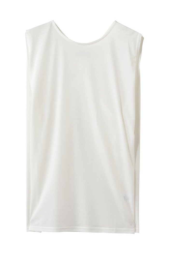 【ジュリエ/Julier】のマイクロ天竺タックプルオーバー インテリア・キッズ・メンズ・レディースファッション・服の通販 founy(ファニー) https://founy.com/ ファッション Fashion レディースファッション Fashion for Women トップス・カットソー Cut & Sew Tops カジュアルプルオーバー・ニットトップス Pullovers & Knit Tops / Casual Pullovers スポーツウェア Functional & Stylish Sportswear スポーツ トップス Athletic Tops / Workout Tops / Training Shirts シンプル Simple, Minimal スポーツ Sports, Activewear ドレープ Drape, Draping Fabric ノースリーブ Sleeveless, No-Sleeve ワーク Workwear, Utility Style |ID: prp329100004936915 ipo3291000000037045934