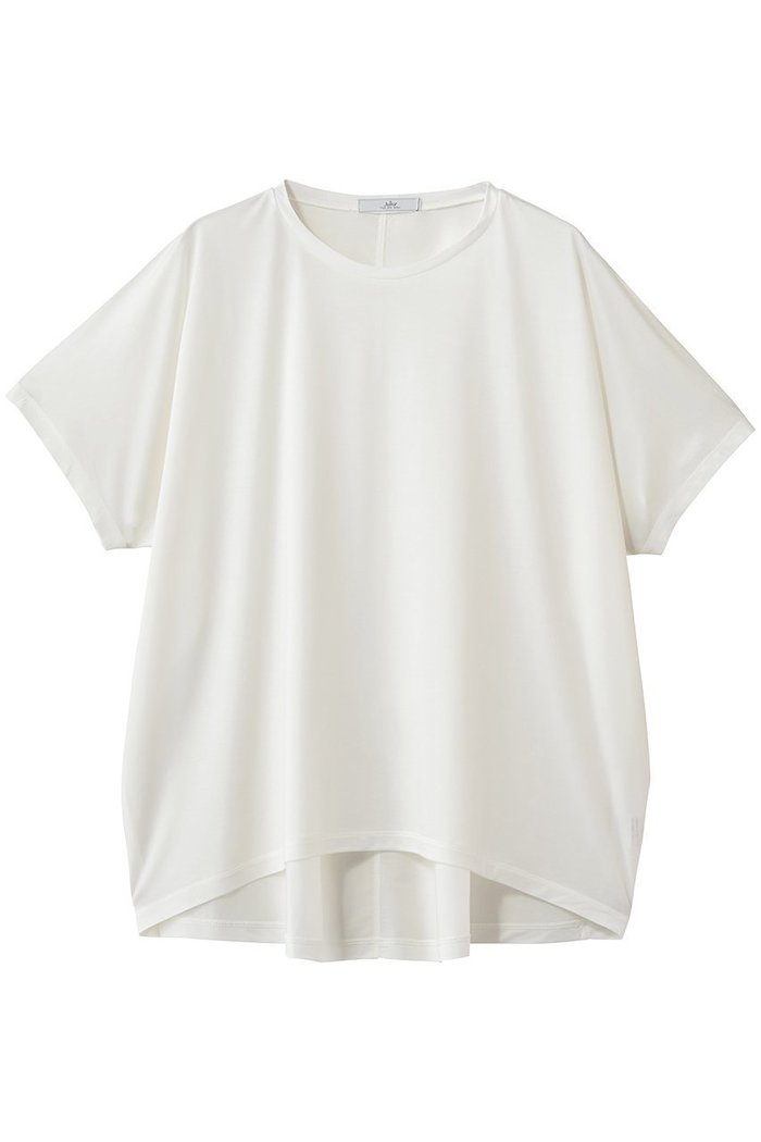 【ジュリエ/Julier】のマイクロ天竺ワイドTシャツ インテリア・キッズ・メンズ・レディースファッション・服の通販 founy(ファウニー) https://founy.com/ ファッション Fashion レディースファッション Fashion for Women トップス・カットソー Cut & Sew Tops シャツ・ブラウス・オフィスカジュアル Elegant Blouses & Button-Ups ロングTシャツ・Tシャツ Longline T-Shirts & Tees スポーツウェア Functional & Stylish Sportswear スポーツ トップス Athletic Tops / Workout Tops / Training Shirts シンプル Simple, Minimal スポーツ Sports, Activewear ワイド Wide, Wide Fit ワーク Workwear, Utility Style エレガント 上品 Elegant 半袖 Short Sleeve, Half Sleeve |ID: prp329100004936916 ipo3291000000037196252
