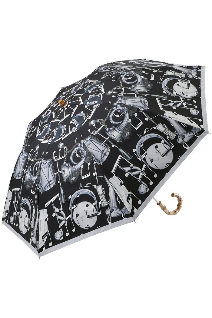 【スウォッシュロンドン/SWASH LONDON】の【晴雨兼用】折畳傘PAN MELODY Pt インテリア・キッズ・メンズ・レディースファッション・服の通販 founy(ファニー) https://founy.com/ ファッション Fashion レディースファッション Fashion for Women パンツ Pants & Trousers レイングッズ・傘・晴雨兼用傘 Umbrellas & Rain Gear ウッド Wooden Design コンパクト Compact, Small Size トラベル Travel, Travel Gear ハンカチ Handkerchief, Hanky プリント Print, Printed Pattern モチーフ Motif, Design Theme モノトーン Monotone, Black and White エレガント 上品 Elegant 傘 Umbrella, Parasol 夏 Summer 時計 Watch, Wristwatch |ID: prp329100004936943 ipo3291000000037173014