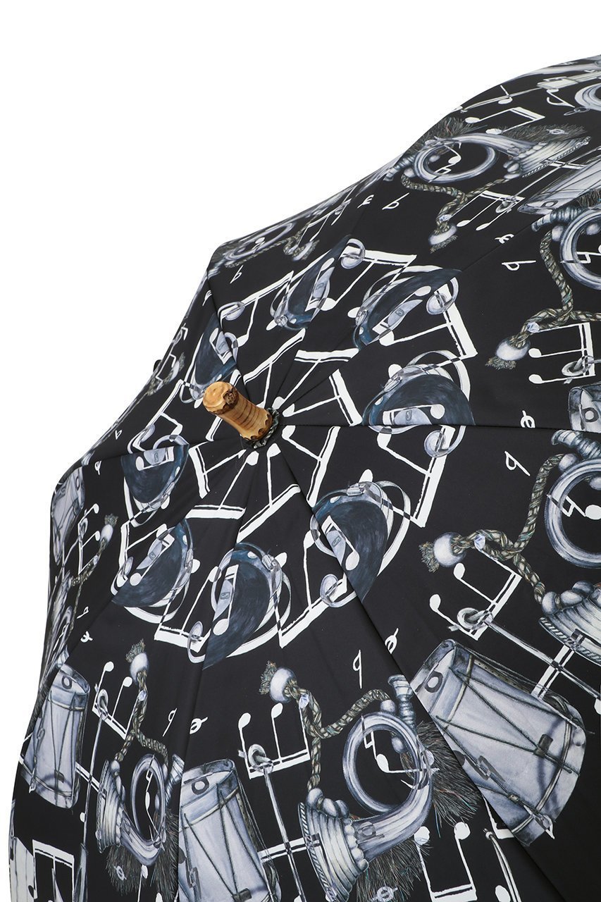 【スウォッシュロンドン/SWASH LONDON】の【晴雨兼用】長傘PAN MELODY Pt 人気、トレンドファッション・服の通販 founy(ファニー) 　ファッション　Fashion　レディースファッション　Fashion for Women　パンツ　Pants & Trousers　レイングッズ・傘・晴雨兼用傘　Umbrellas & Rain Gear　アクセサリー　Fashion Accessories　ウッド　Wooden Design　ハンカチ　Handkerchief, Hanky　プリント　Print, Printed Pattern　モチーフ　Motif, Design Theme　モノトーン　Monotone, Black and White　エレガント 上品　Elegant　傘　Umbrella, Parasol　夏　Summer　時計　Watch, Wristwatch　other-5|ID: prp329100004936944 ipo3291000000037046138