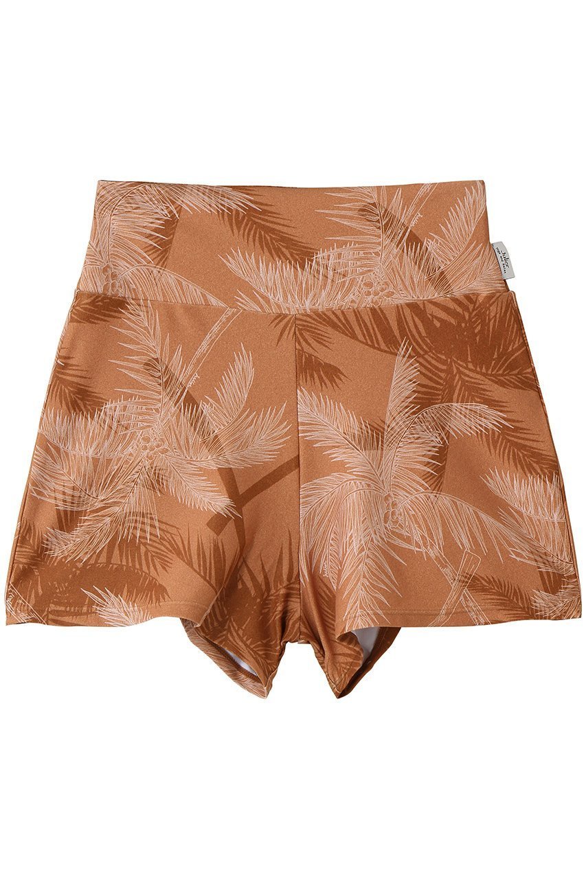 【ジュリエ/Julier】のpalmtreeプリントショートパンツ インテリア・キッズ・メンズ・レディースファッション・服の通販 founy(ファニー) 　ファッション　Fashion　レディースファッション　Fashion for Women　パンツ　Pants & Trousers　ショートパンツ・ハーフパンツ　High-Waisted & Relaxed Shorts　スポーツウェア　Functional & Stylish Sportswear　スポーツ パンツ　Workout Pants / Training Shorts / Joggers　おすすめ　Recommended / Our Picks　スポーツ　Sports, Activewear　セットアップ　Set-Up, Coordinated Outfit　ビーチ　Beach, Seaside　フレア　Flare, Flared　プリント　Print, Printed Pattern　リゾート　Resort, Vacation Style　新作・新入荷　New Arrivals / New In　オレンジ|ID: prp329100004936970 ipo3291000000037046276