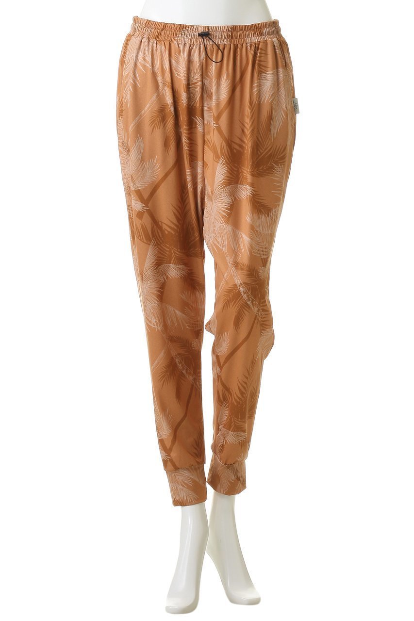 【ジュリエ/Julier】のpalmtreeプリントギャザーパンツ 人気、トレンドファッション・服の通販 founy(ファニー) 　ファッション　Fashion　レディースファッション　Fashion for Women　パンツ　Pants & Trousers　スポーツウェア　Functional & Stylish Sportswear　スポーツ パンツ　Workout Pants / Training Shorts / Joggers　おすすめ　Recommended / Our Picks　ストレッチ　Stretch, Stretchy Fabric　スポーツ　Sports, Activewear　セットアップ　Set-Up, Coordinated Outfit　ビーチ　Beach, Seaside　プリント　Print, Printed Pattern　リゾート　Resort, Vacation Style　夏　Summer　新作・新入荷　New Arrivals / New In　other-2|ID: prp329100004936971 ipo3291000000037046287