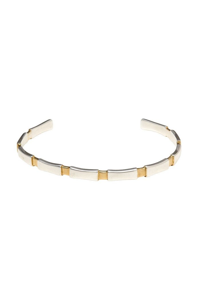 【イヴェット/YVETTE】のPILLAR ミックスカラーバングル インテリア・キッズ・メンズ・レディースファッション・服の通販 founy(ファニー) https://founy.com/ ファッション Fashion レディースファッション Fashion for Women ジュエリー Jewelry チェーン＆カフブレスレット Cuff & Chain Bracelets バングル・カフブレスレット Bangles & Cuff Bracelets シルバー Silver, Metallic Silver バングル Bangle, Bracelet フォルム Silhouette, Form 新作・新入荷 New Arrivals / New In |ID: prp329100004936986 ipo3291000000037046383