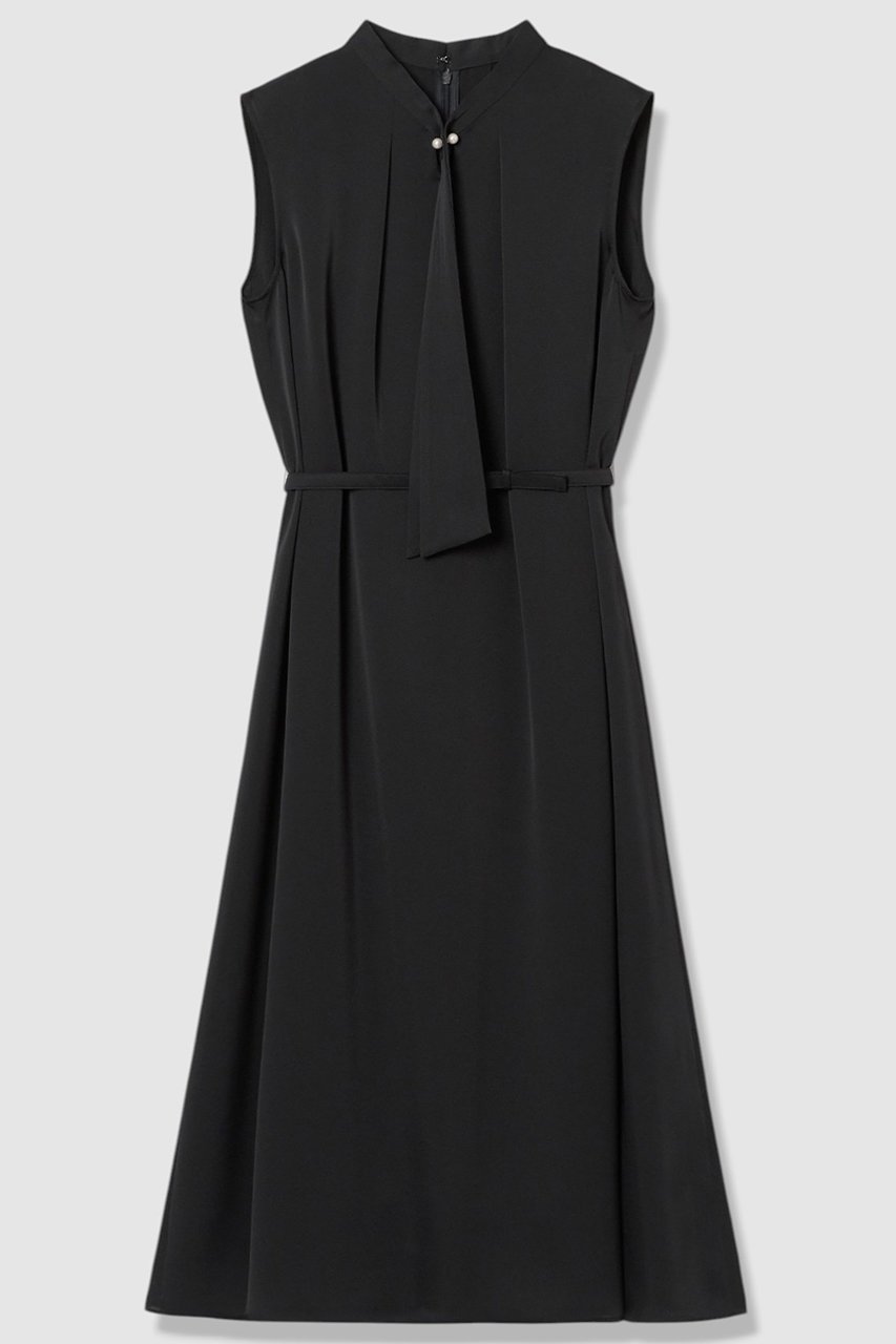 【アナイ/ANAYI】のベネシャン2WAYタイ付き ワンピース インテリア・キッズ・メンズ・レディースファッション・服の通販 founy(ファニー) 　ファッション　Fashion　レディースファッション　Fashion for Women　ワンピース　Dresses　チュニック　Tunic Tops & Dresses　エレガント 上品　Elegant　チュニック　Tunic, Long Top　パターン　Pattern, Design Print　パール　Pearl, Pearl Accent　ペチコート　Petticoat, Underskirt　新作・新入荷　New Arrivals / New In　ビジネス 仕事 通勤　Business / Work / Commuting　ネイビー|ID: prp329100004937003 ipo3291000000037046460