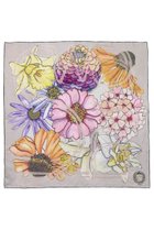 【スウォッシュロンドン/SWASH LONDON】のShowboat Floraシルクスカーフ 約88cmx約88cm ベージュ|ID: prp329100004937010 ipo3291000000037046502