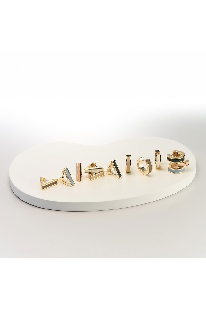 【ボナベンチュラ/BONAVENTURA】のピアス ゴールド (トライアングル) 人気、トレンドファッション・服の通販 founy(ファニー) 　ファッション　Fashion　レディースファッション　Fashion for Women　ジュエリー　Jewelry　ファッションリング　Fashion Rings　イヤリング・フープ・ドロップタイプ　Hoop, Drop & Clip Earrings　アクセサリー　Fashion Accessories　イタリア　Italy　イヤリング　Earrings　エレガント 上品　Elegant　軽量　Lightweight, Ultra Light　トライアングル　Triangle, Triangular Shape　フォーマル　Formal, Dressy　ブレスレット　Bracelet, Wristband　ポーチ　Pouch, Small Case　メタル　Metal, Metal Parts　モダン　Modern, Contemporary　モチーフ　Motif, Design Theme　ユニセックス　Unisex, Genderless　新作・新入荷　New Arrivals / New In　other-4|ID: prp329100004937013 ipo3291000000037046538