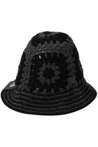 【ニューエラ/NEWERA】のKnit Explorer Crochet ハット 人気、トレンドファッション・服の通販 founy(ファニー) ファッション Fashion レディースファッション Fashion for Women トップス・カットソー Cut & Sew Tops ニット Knit Tops & Sweaters キャップ&ハット Hats & Caps デニム Denim, Jeans Material マキシ Maxi, Full Length マニッシュ Mannish, Boyish 帽子 Hat, Headwear 新作・新入荷 New Arrivals / New In 透かし Cut-Out, Lacework thumbnail ダークグレー×ブラック|ID: prp329100004937017 ipo3291000000037046560