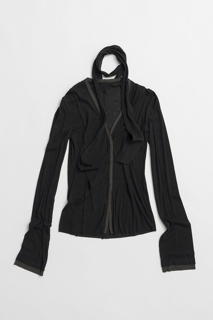 【プランク プロジェクト/PRANK PROJECT】のアウトシームジャージーカーデ / Outseam Jersey Cardigan インテリア・キッズ・メンズ・レディースファッション・服の通販 founy(ファニー) https://founy.com/ ファッション Fashion レディースファッション Fashion for Women トップス・カットソー Cut & Sew Tops カーディガン・羽織り Layered Style Cardigans シャツ・ブラウス・オフィスカジュアル Elegant Blouses & Button-Ups ロングTシャツ・Tシャツ Longline T-Shirts & Tees カットソー・ベーシックTシャツ Cut-and-Sewn Tops / Stretch Tees & Basics なめらか Smooth, Silky Texture カーディガン Cardigan, Knitwear ショート Short, Short Length シンプル Simple, Minimal スリーブ Sleeve, Long Sleeve / Short Sleeve 夏 Summer 新作・新入荷 New Arrivals / New In |ID: prp329100004937018 ipo3291000000037046565