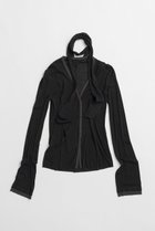 【プランク プロジェクト/PRANK PROJECT】のアウトシームジャージーカーデ / Outseam Jersey Cardigan BLK(ブラック)|ID: prp329100004937018 ipo3291000000037046566