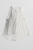 【プランク プロジェクト/PRANK PROJECT】のハーフプリントツイストトップ / Half Print Twist Top WHT(ホワイト)|ID: prp329100004937020 ipo3291000000037046586