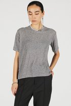 【プランク プロジェクト/PRANK PROJECT】のサマーウールブレンドTシャツ / Summer Wool Blend T-Shirt GRY(グレー)|ID: prp329100004937025 ipo3291000000037046636