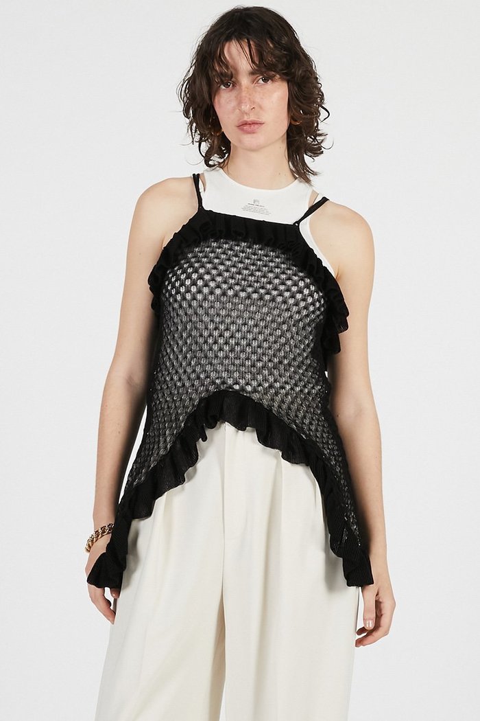 【プランク プロジェクト/PRANK PROJECT】のシアーニットチュニック / Sheer Knit Tunic インテリア・キッズ・メンズ・レディースファッション・服の通販 founy(ファニー) https://founy.com/ ファッション Fashion レディースファッション Fashion for Women ワンピース Dresses チュニック Tunic Tops & Dresses シアー Sheer, See-Through スリット Slit, Slit Detail チュニック Tunic, Long Top バランス Balance, Style Balance フロント Front, Front Design レース Lace, Lace Fabric 新作・新入荷 New Arrivals / New In |ID: prp329100004937027 ipo3291000000037046656