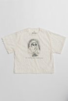 【プランク プロジェクト/PRANK PROJECT】のフェザーチュールTシャツ / Feather Tulle Woman Graphic T-shirt WHT(ホワイト)|ID: prp329100004937028 ipo3291000000037046667