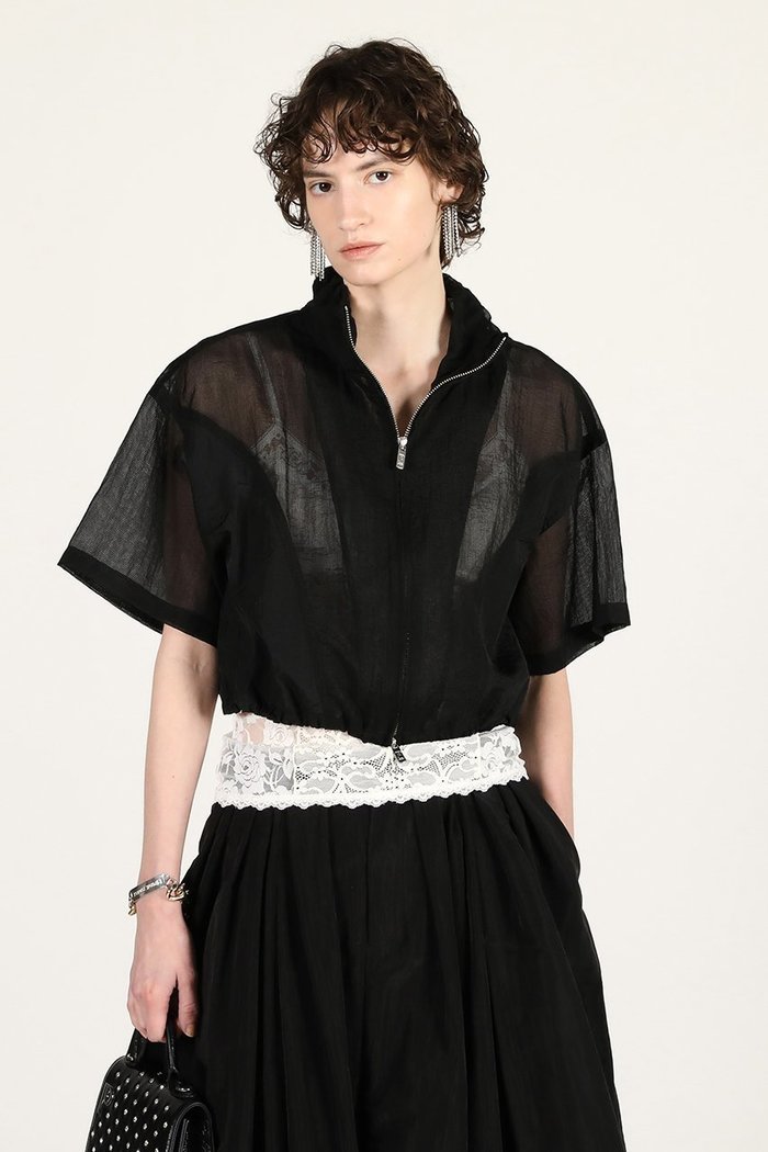 【プランク プロジェクト/PRANK PROJECT】のシアーリップストップトラックジャケット / Sheer Ripstop Track Jacket インテリア・キッズ・メンズ・レディースファッション・服の通販 founy(ファニー) https://founy.com/ ファッション Fashion レディースファッション Fashion for Women アウター Coat / Outerwear Collection レディースジャケット・軽アウター Jackets ブルゾンジャケット・スポーティアウター Blouson Jackets おすすめ Recommended / Our Picks コンパクト Compact, Small Size コンビ Combo, Combination Style ジャケット Jacket, Outerwear スポーティ Sporty, Casual Athletic セットアップ Set-Up, Coordinated Outfit タフタ Taffeta, Structured Fabric ブルゾン Blouson, Bomber Jacket リップ Lip, Lip Motif ワッシャー Washer, Crinkled Finish 夏 Summer 新作・新入荷 New Arrivals / New In 羽織 Haori, Light Jacket 軽量 Lightweight, Ultra Light |ID: prp329100004937029 ipo3291000000037046675