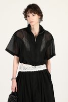 【プランク プロジェクト/PRANK PROJECT】のシアーリップストップトラックジャケット / Sheer Ripstop Track Jacket 人気、トレンドファッション・服の通販 founy(ファニー) ファッション Fashion レディースファッション Fashion for Women アウター Coat / Outerwear Collection レディースジャケット・軽アウター Jackets ブルゾンジャケット・スポーティアウター Blouson Jackets おすすめ Recommended / Our Picks コンパクト Compact, Small Size コンビ Combo, Combination Style ジャケット Jacket, Outerwear スポーティ Sporty, Casual Athletic セットアップ Set-Up, Coordinated Outfit タフタ Taffeta, Structured Fabric ブルゾン Blouson, Bomber Jacket リップ Lip, Lip Motif ワッシャー Washer, Crinkled Finish 夏 Summer 新作・新入荷 New Arrivals / New In 羽織 Haori, Light Jacket 軽量 Lightweight, Ultra Light |ID:prp329100004937029